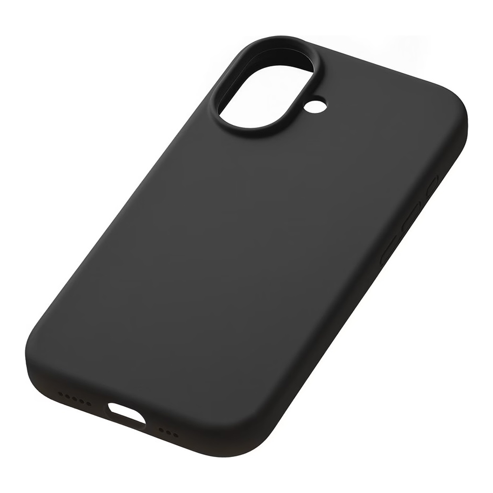 Чехол защитный uBear Touch Mag Case для iPhone 16,силикон, софт-тач, черный